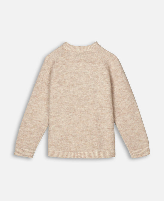 Fliink beige peysa - ullarblanda