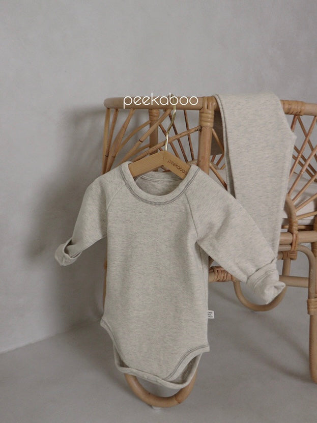Totori samfella & leggings - white melange